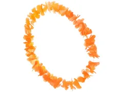 Oranje hawaiikrans