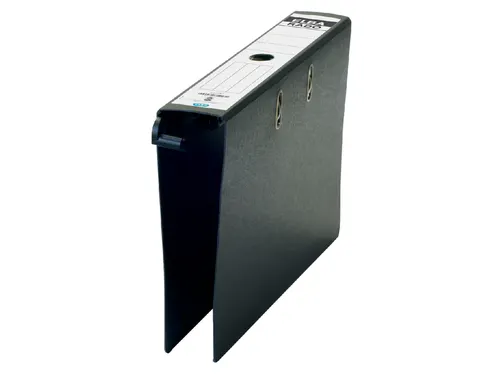 Hangordner Elba Rado 75mm karton zwart gewolkt