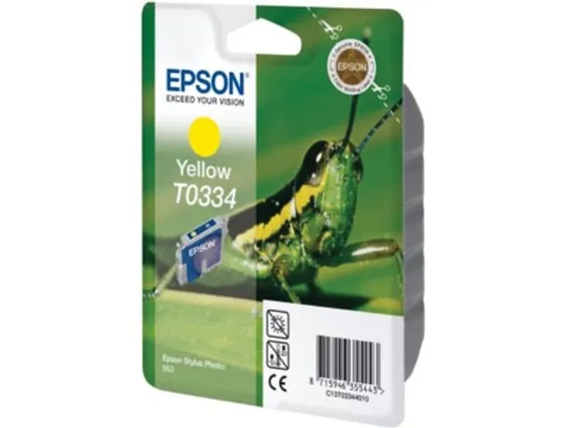 T0334 Geel Inktcartridge C13T03344010 440 pagina's Blister