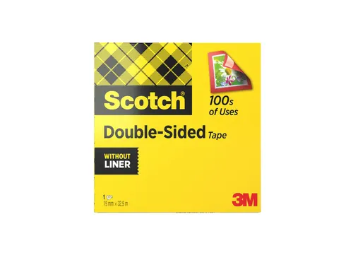 Plakband Scotch Magic 665 19mmx33m dubbelzijdig