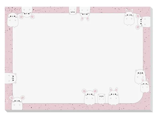 Bureauonderlegger Sigel Kawaii Friends A3 30 vel 80gr