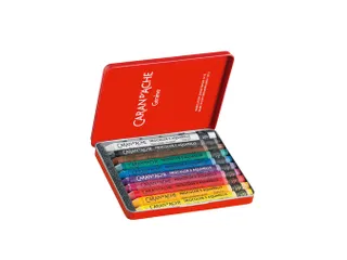 Waskrijt Caran d'Ache neocolor-II 10 stuks assorti - 6