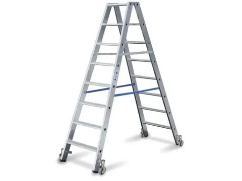 Verrijdbare Boktrap Aluminium L 2 04M 2X8Treden