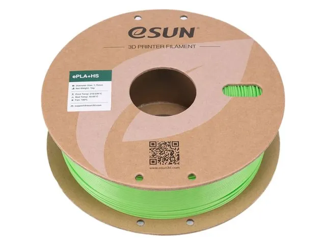 eSUN 3D printer Filament ePLA+HS 1,75mm Gras Groen 1kg