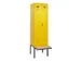 locker met bank,voor scheiding van kleding,HxBxD 2120x600x815mm,2vak