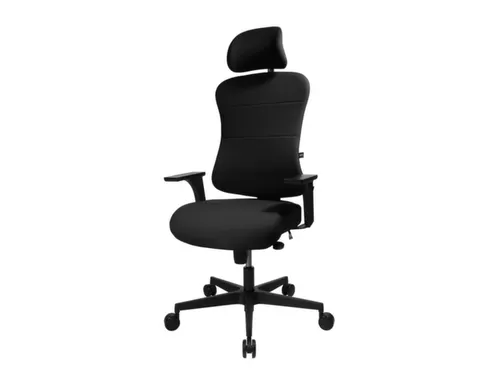 Topstar Bureaustoel Art Comfort met hoofdsteun Zwart