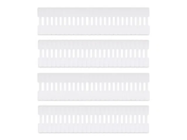 9cm Kabel Labels klittenband wit 100 stuks