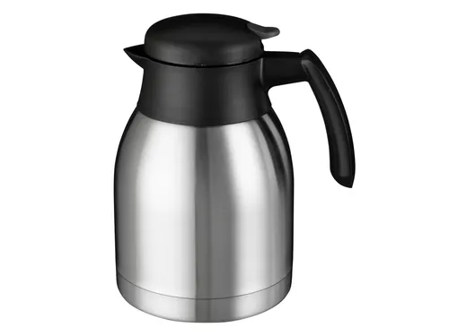 Thermoskan Bravilor dubbelwandig 1.5 liter RVS zwart
