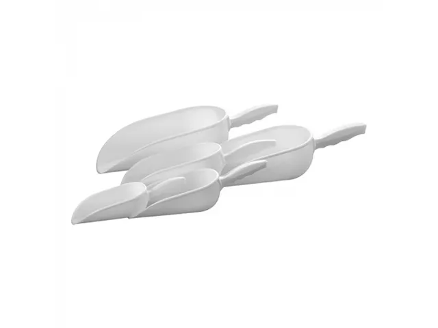 Emga Winkelschep kunststof wit 300ml 240mm