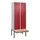 locker met bank,HxBxD 2120x800x815mm,2vak,vak B 400mm,cil.-slot