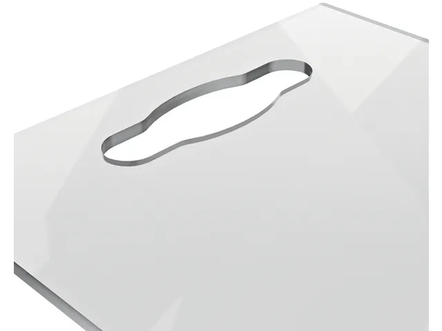 Mini tableau blanc portable Nobo A4 acrylique transparent