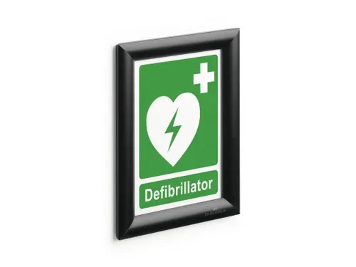 Kliklijst aluminium A5 Zwart