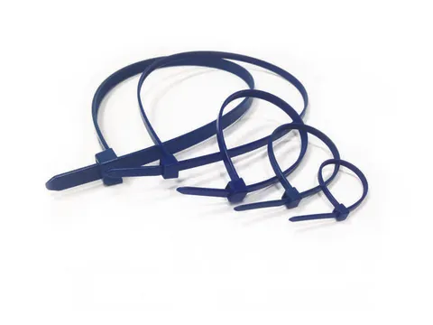 Detecteerbare Kabelbinders 390x4.6mm blauw 100 stuks