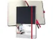 Notitieboek Conceptum RED Edition A5 zwart gelinieerd hardcover. Genum