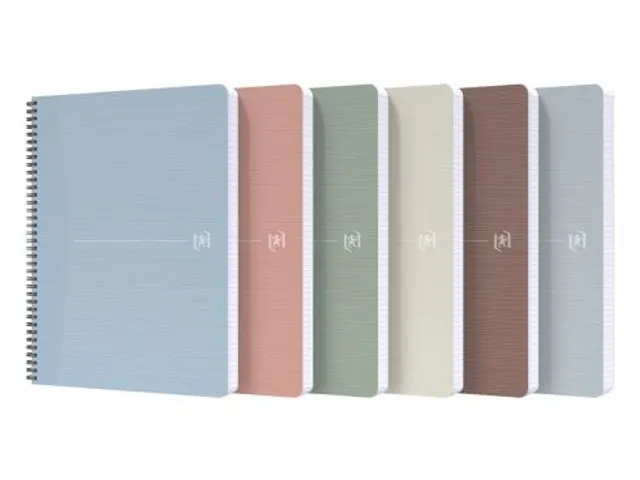 Spiraalblok Oxford My Rec'Up A4 lijn 90vel assorti