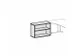 rayonnage de bureau,HxlxP 720x1000x430mm,finition corps hêtre