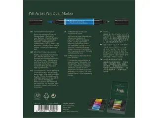 Tekenstift Faber-Castell Pitt Artist Pen duo marker etui a 20 stuks - 9