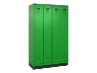 PBM-locker,HxBxD 1950x1200x500mm,4vak,vak B 300mm,cil.-slot - 2