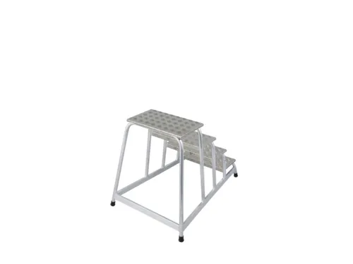 Montagetrap Aluminium H 0 8M 4Treden Incl. Platform Treden Traanplaat
