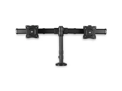 Monitorarm Dubbel 2 schermen tot en met 27 Inch zwart