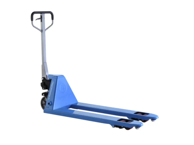 pallethefwagen,draagverm. 2500kg,vork L 1000mm,zwenkwielen PU