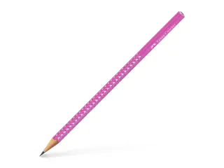 Potlood Faber-Castell Grip Sparkle Aurora B Electric Fuchsia - 1