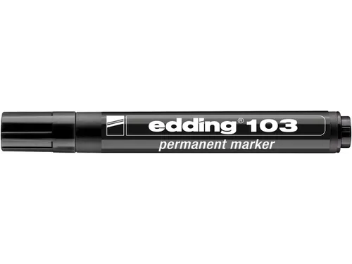 Viltstift edding 103 rond medium zwart