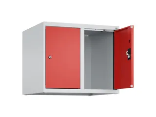 opzetkast,v. locker,2vak.,vak B 300mm,HxBxD 500x600x500mm,cilinderslot - 1