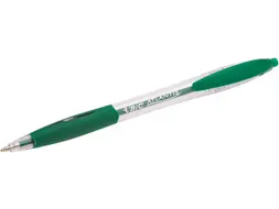 Balpen Bic Atlantis classic grip clic medium groen