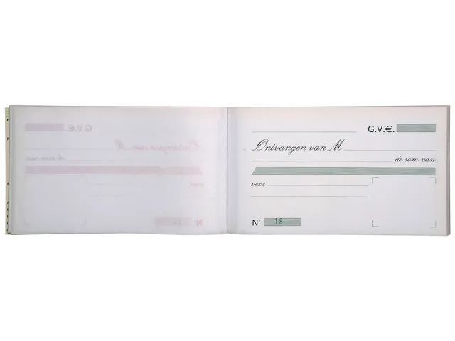 Ontvangstbewijzen Exacompta Manifold dupli 50vel Nl