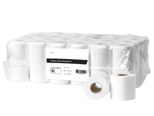 Toiletpapier Cellulose 2-laags 200 Vel FSC