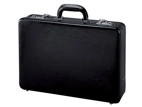 Attachékoffer Alassio Taormina Zwart leder