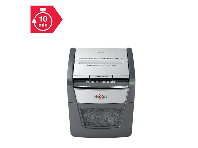 Papiervernietiger Rexel Optimum Auto+ 45X snippers 4x28mm