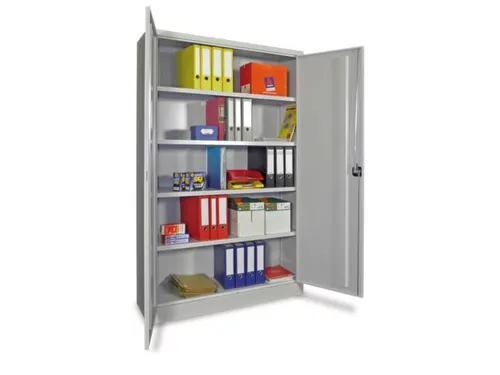 grootvolumekast met openslaande deuren,RAL7035,front RAL3000