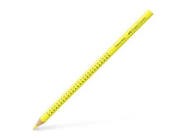 Kleurpotlood Faber-Castell Faber-Castell Colour Grip 2001 04 lichtgeel
