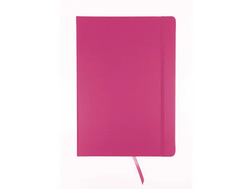 Schetsboek Kangaro A4 hot pink PU HC 80 vel 140gr roomwit met elastiek