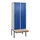 locker voor scheiding van kleding,HxBxD 2120x800x815mm,2vak