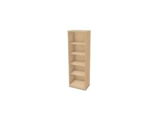 kantoorstelling,HxBxD 1895x600x445mm,NE-esdoorn - 2