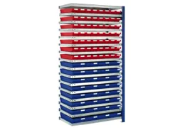 zichtbakkenstelling,aanbouwveld,HxBxD 2000x1006x400mm,88bakken