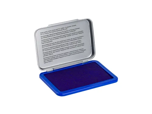 Inktkussen Trodat metaal 9051M 90x50mm blauw