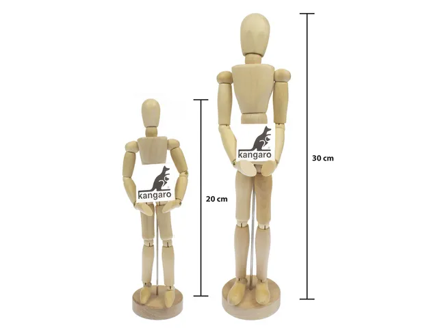 Ledenpop Kangaro 20 cm In koker