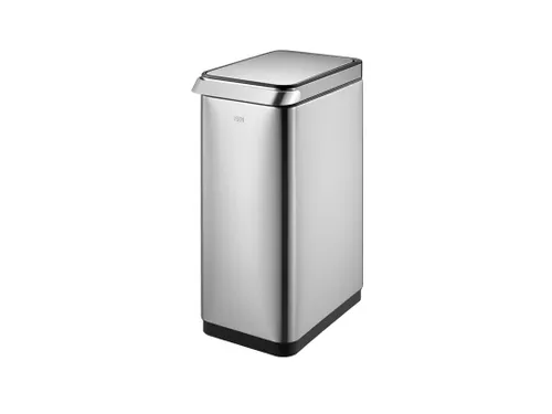 Afvalbak Touch Bar 30 Liter Mat Rvs