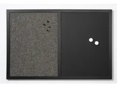 Combibord Naga 60 x 40 cm Zwart