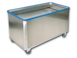 Bakwagen Aluminium 70kg (Veerkracht) 895x1515x745mm 615l - 1