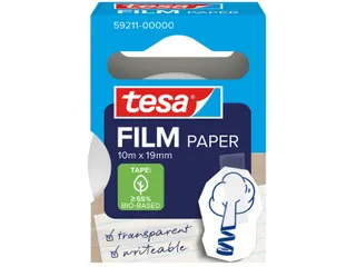 Tesa Plakband tesafilm papier 19mmx10m - 2