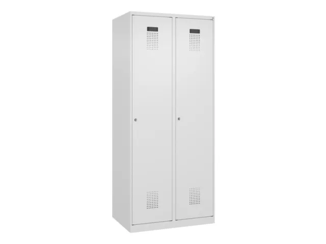 locker voor scheiding van kleding,HxBxD 1850x800x500mm,2vak