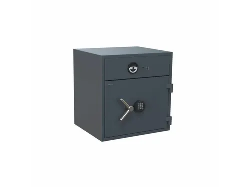 Salvus Tivoli 1 Afstortkluis elektronisch slot 67x65x55cm Grafietgrijs