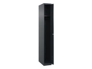 locker,HxBxD 1850x250x500mm,1vak,vak B 250mm,cil.-slot,staand op vloer - 1