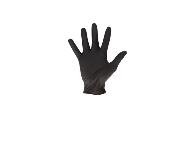 Gant jetable CMT nitrile soft L noir 100 pièces