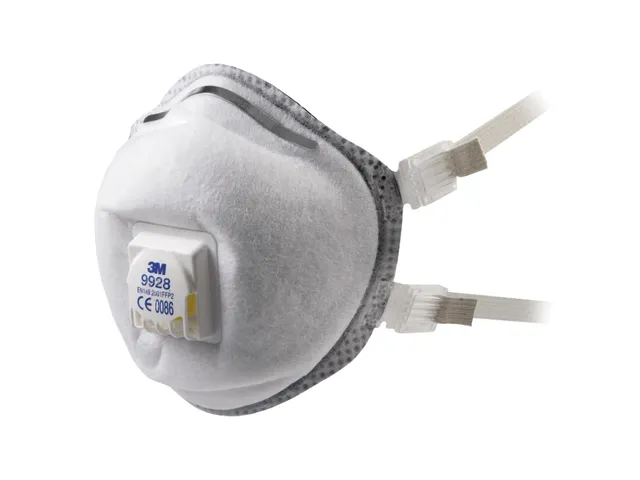 3M 9928 stofmasker FFP2 R D met uitademventiel